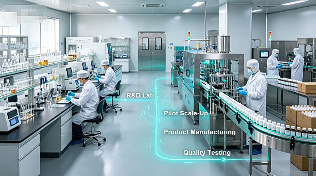 rd production process flow