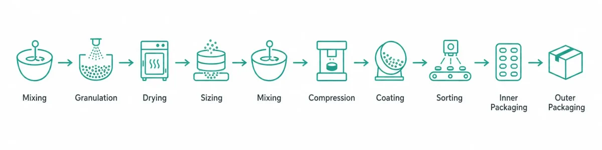 tablet-production-process-flow